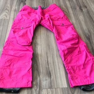 Burton pink ski pants